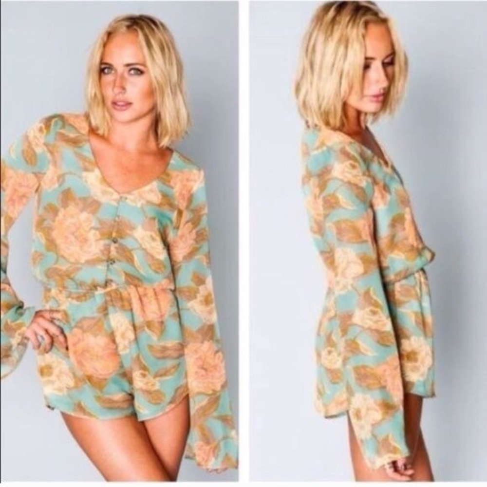 Show Me Your Mumu Red Rocks Romper Miss Magnolia